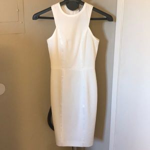 Brand new with tags white floral patterned dress